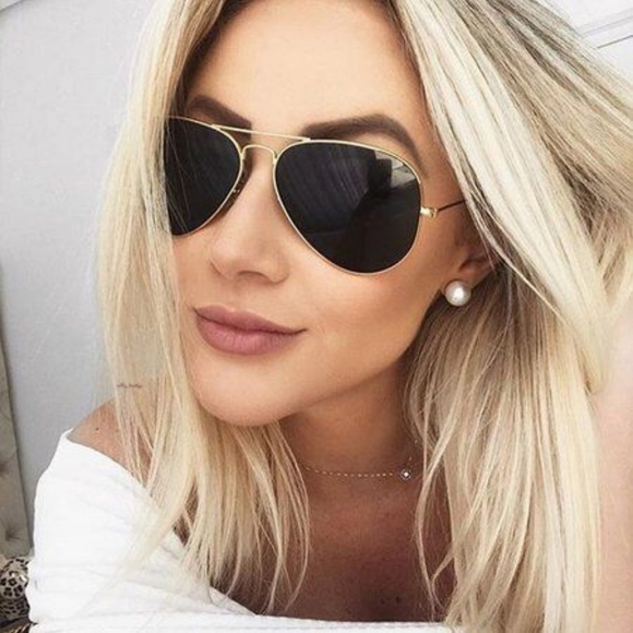 Ray-Ban (Store Display) Aviator Black Lens RB3025 - Picture 11 of 13